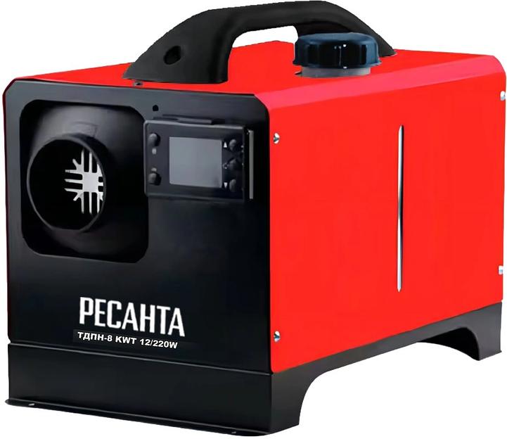 Тепловая пушка дизельная Ресанта ТДПН-8 KWT 12/220W 8000Вт красный/черный фото 1