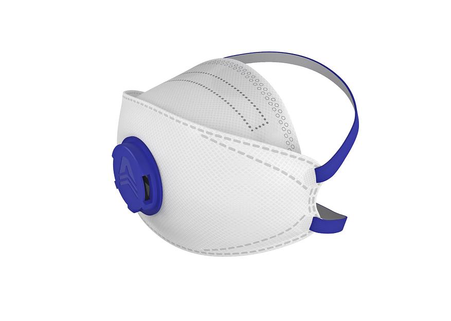 Трехпанельный респиратор DSK 3D 5521 НК фото 4