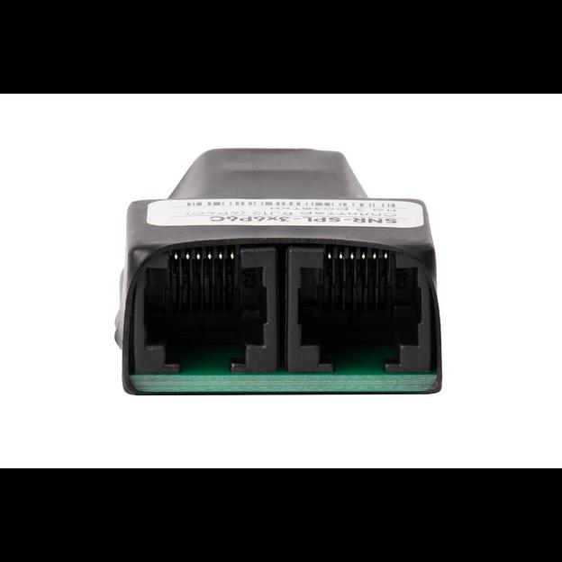 Сплиттер RJ12 (6P6C) на 3 розетки фото 3