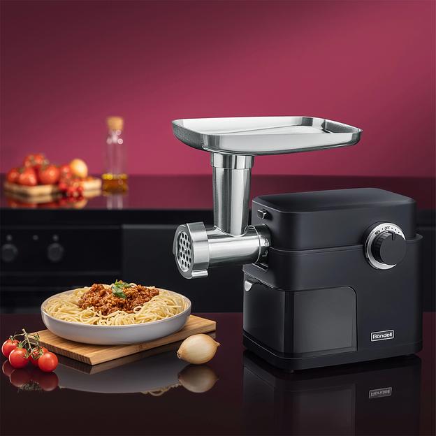 Мясорубка Rondell RDE-1453 2000Вт черный фото 4