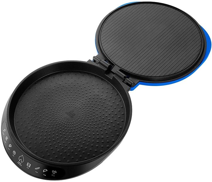 Пиццамейкер Kitfort КТ-3680 1800Вт синий/черный фото 3