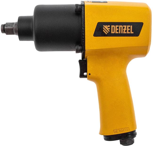 Гайковерт Denzel IW1500SP 520л/мин желтый/черный фото 6