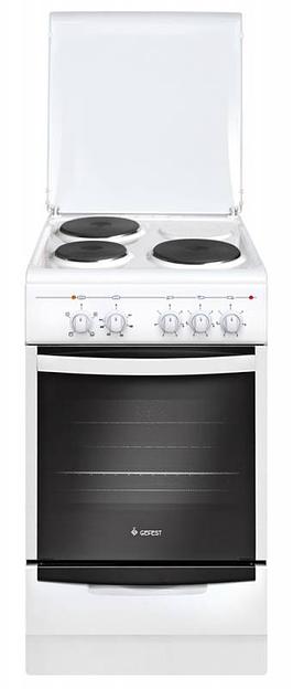 Плита Электрическая Gefest ЭП Н Д 5140 белый эмаль фото 1