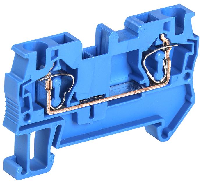 Iek YZN11-004-K07 Клемма пружинная КПИ 2в-4 41А синий IEK фото 1