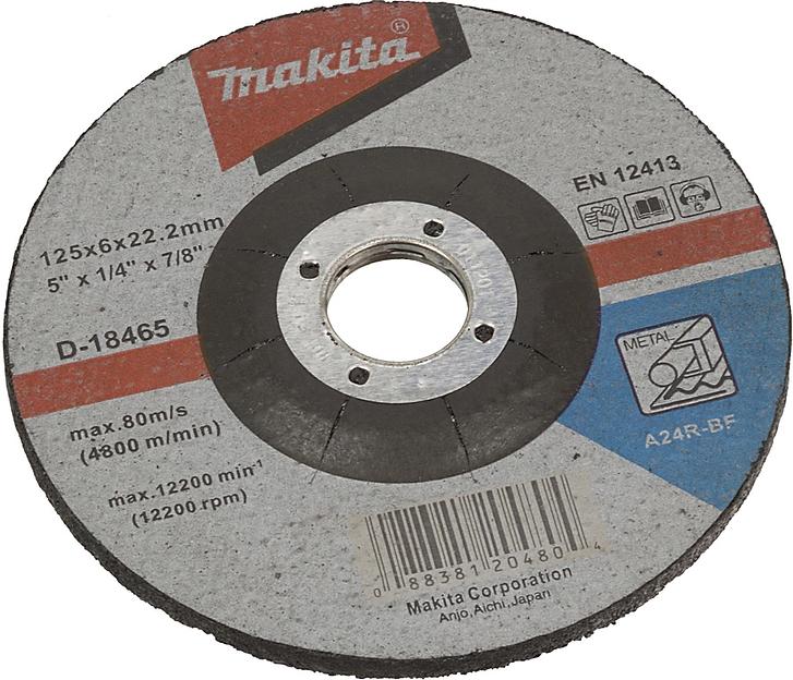 Углошлифовальная машина Makita 9558HNR 840Вт 11000об/мин рез.шпин.:M14 d=125мм фото 7