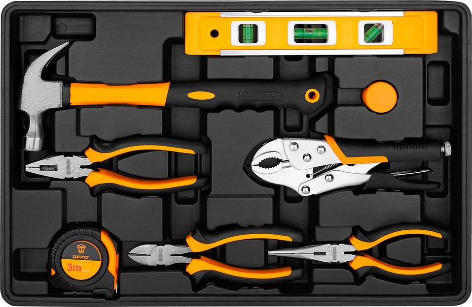 Набор инструментов Deko DKMT95 Premium 95 предметов (жесткий кейс) фото 5