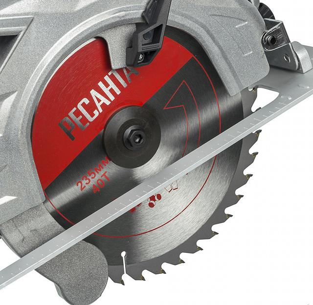 Циркулярная пила (дисковая) Ресанта ДП-235/2200 2200Вт (ручная) фото 9