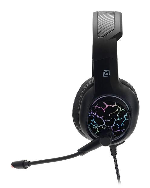 Наушники с микрофоном Оклик HS-L930G SNORTER черный 2м мониторные USB оголовье (HS-L930G) фото 3