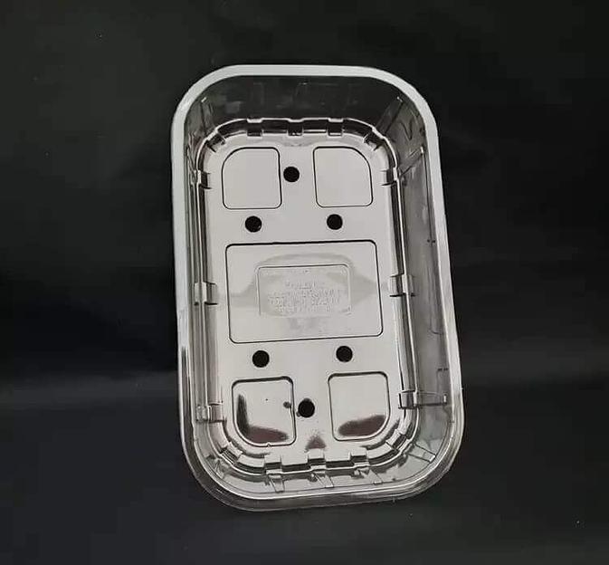 Прозрачный пластиковый лоток для микозелени и ягод высотой 4 см в коробке 860 штук, опт фото 1