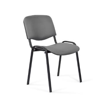 Стул офисный "ИЗО black", металлический каркас фото 1