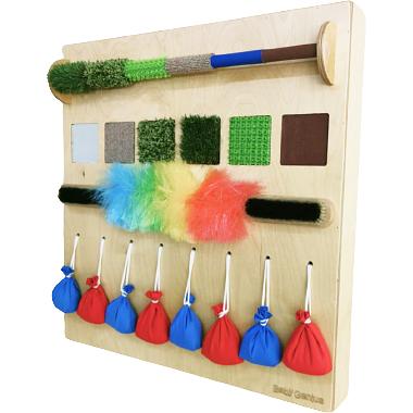 Модуль «Монтессори» для развития тактильных ощущений фото 1