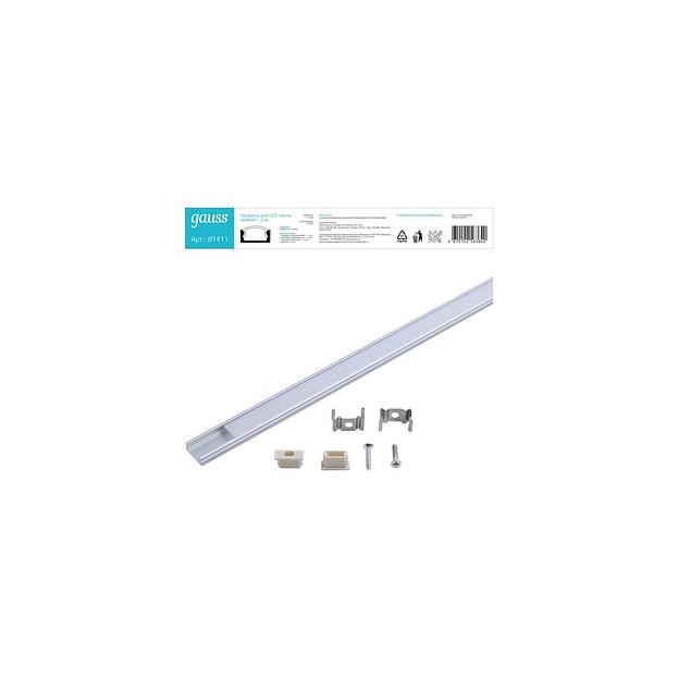 Профиль GAUSS Basic для светодиодных лент [bt411] фото 1