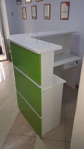 Изготовление стойки администратора (ресепшен) на заказ фото 3