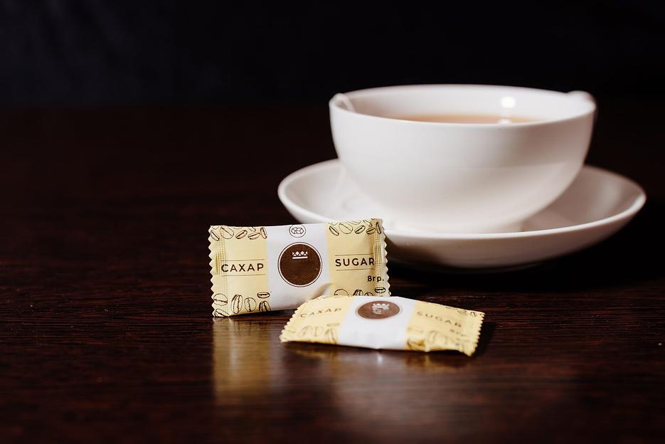 Тростниковый сахар в стиках 5 г с вашим логотипом фото 2