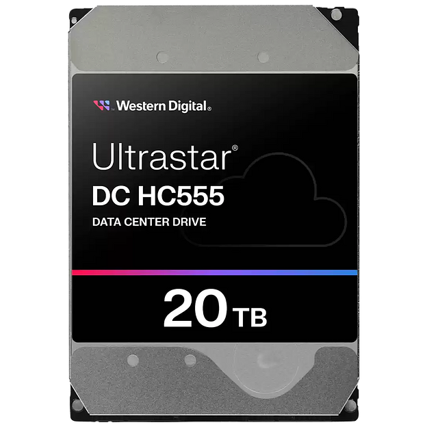 Жесткий диск серверный Western Digital WUH722020CLE604 3.5" 20TB Ultrastar DC HC555 SATA фото 2