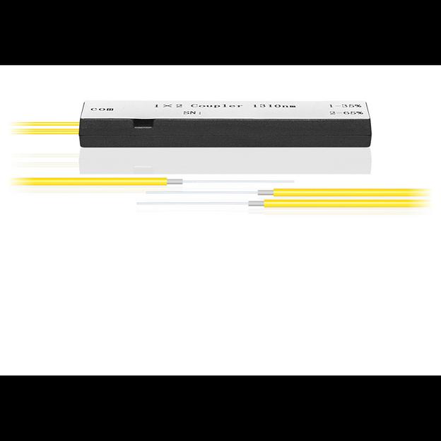 Делитель оптический корпусный трехоконный 1х2-35/65 фото 2