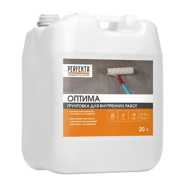 Грунтовка для внутренних работ PERFEKTA Лайт Оптима 20л (стены) фото 1