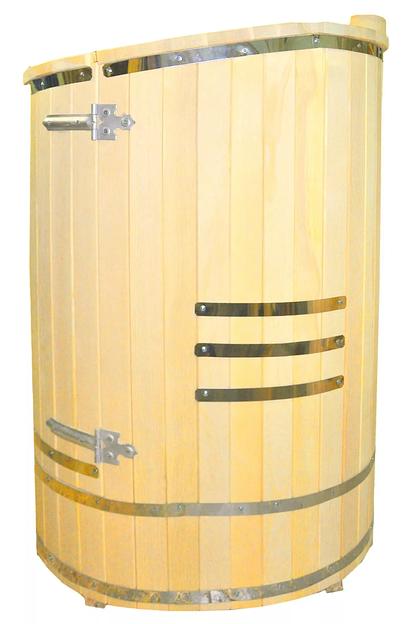 Фитобочка «Овальная со скосом» с парогенератором фото 2