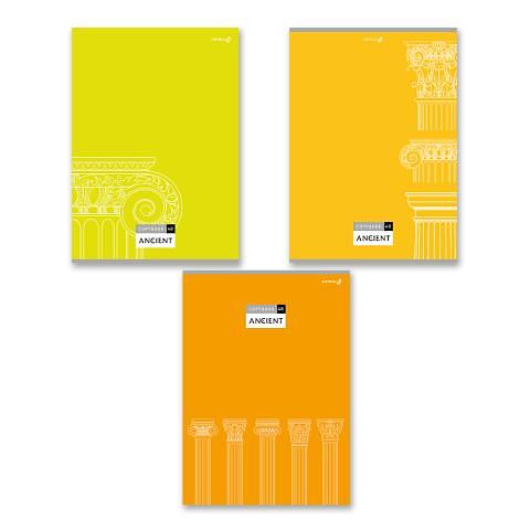 Тетрадь общая на скобе А4, 48 л., клетка, Янтарное сияние, 48ТСК4_0_2_1, SVETOCH фото 1