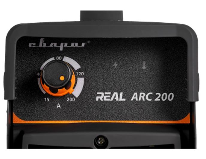 Инвертор сварочный ARC 200 «REAL» (Z238N) BLACK (маска+краги) фото 6