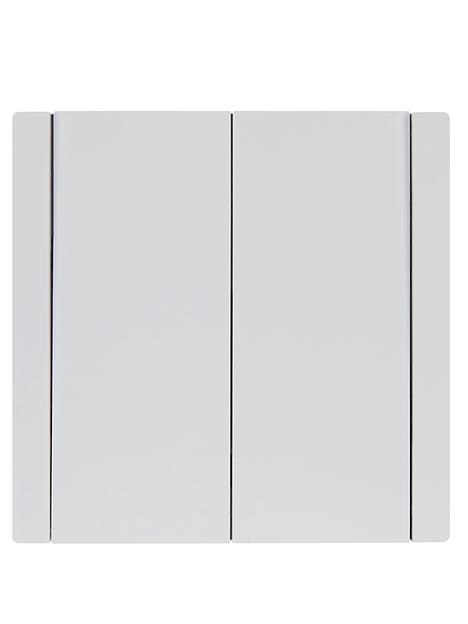 FORTE&PIANO Выключатель 2-клавишный 10А FP205 белый IEK фото 2