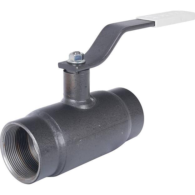 Кран 80 PN25 11с67п внутренняя резьба шаровой стальной муфтовый фото 1