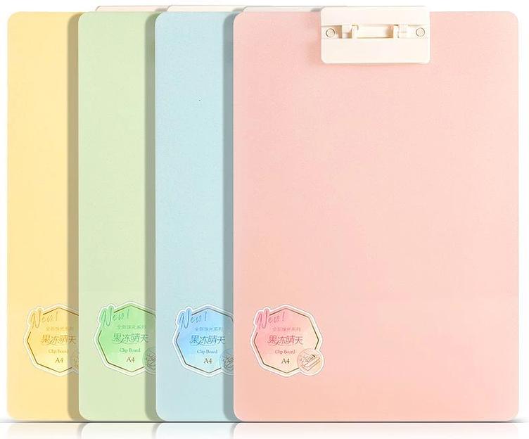 Папка-планшет Deli PE107 A4 полипропилен ассорти фото 1