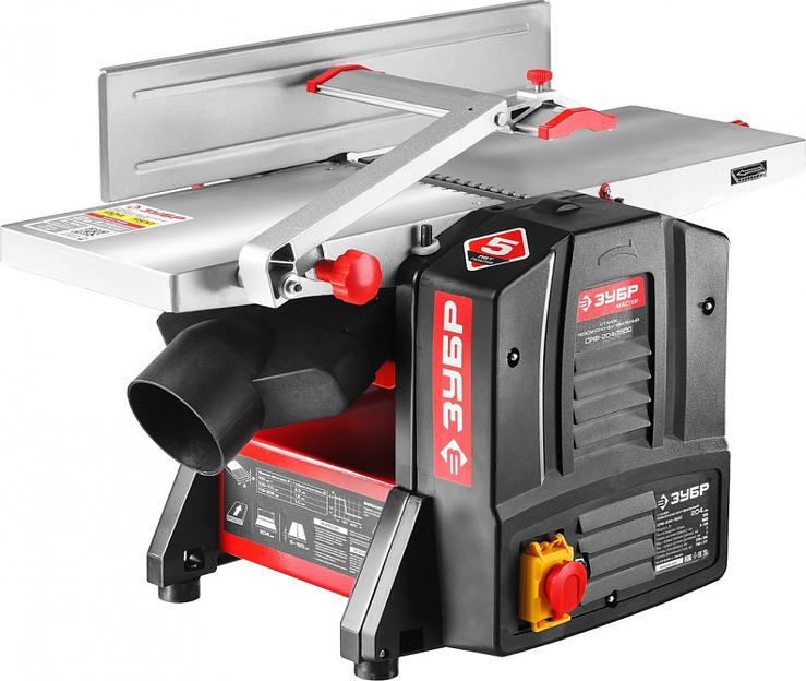 Станок фуговально-рейсмусовый Зубр Мастер СРФ-204-1500 фото 3