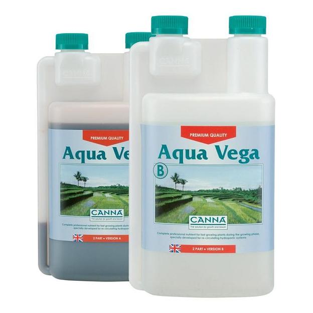 Удобрение Canna Aqua Vega A+B 1л фото 1