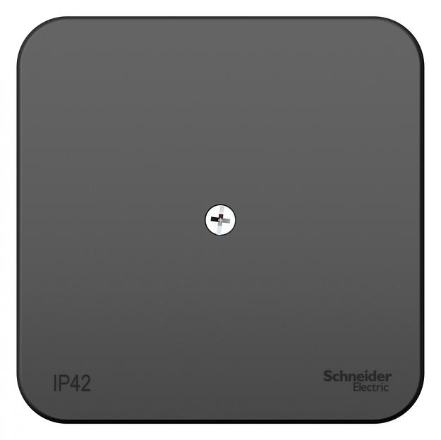 Коробка распределительная ОП BLANCA IP42 антрацит SchE BLNRK000016 фото 2