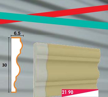 Межэтажные пояса из пенополистирола 6,5х30 см (21 90) ОПТ фото 1