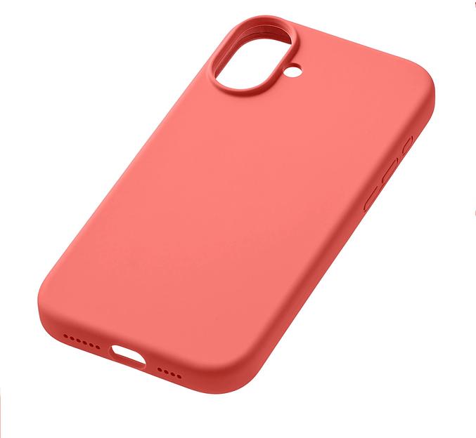 Чехол (клип-кейс) uBear для Apple iPhone 16 Plus Touch with MagSafe коралловый (CS416CR67PTH-I24M) фото 3