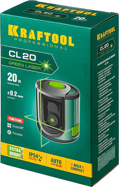 KRAFTOOL CL 20, лазерный нивелир (34701) фото 9