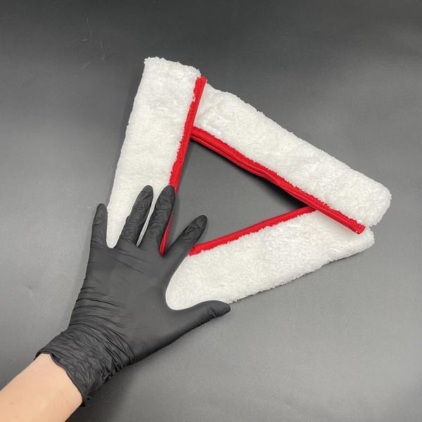 Шубка-насадка для окон, микрофибра, 35 см, без абразива, опт фото 1