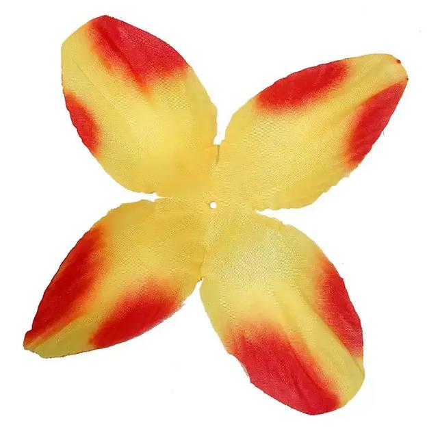 Заготовка для розы FC-132 Жёлто-оранжевая 4-кон. (x1) 17см 971шт/кг фото 2