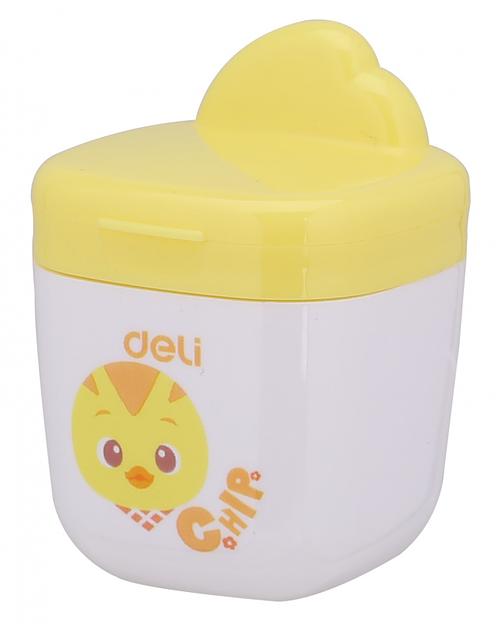 Точилка для карандашей ручная Deli ER01300 1 отверстие пластик ассорти дисплей фото 9