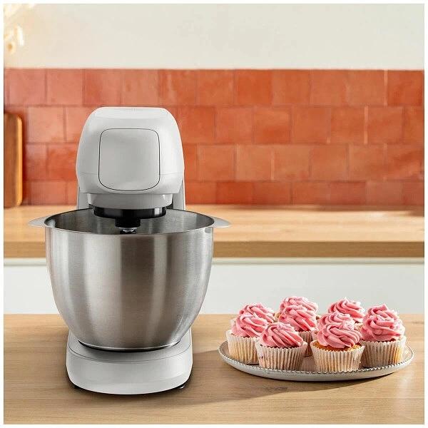 Кухонная машина Tefal Bake Partner QB520B38 планетар.вращ. 1100Вт серый/серебристый фото 5