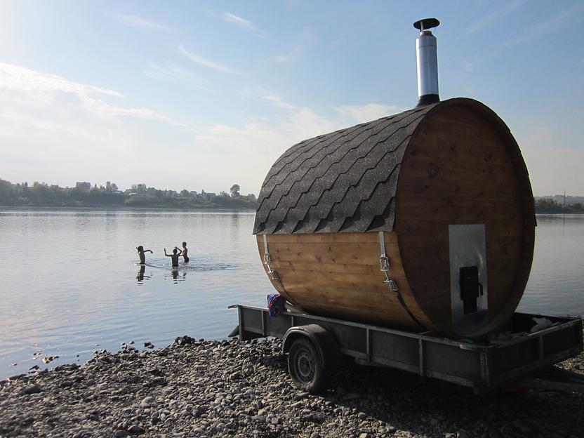 3-метровая баня-бочка, 1 отделение - Комплектация «Стандарт» фото 3