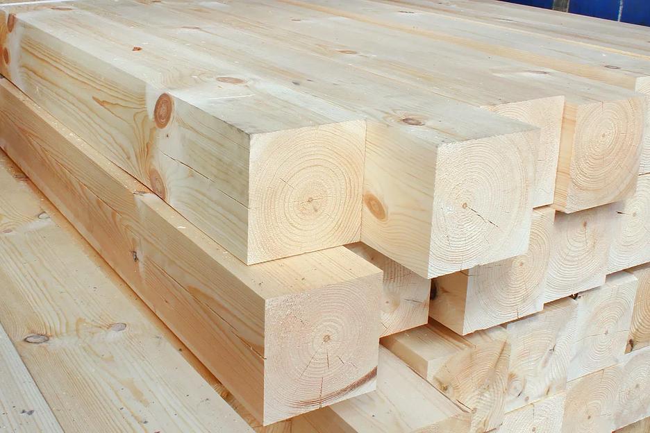 Брус из ели или сосны 75х100х4000 мм фото 2