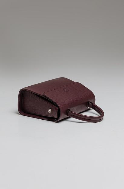 Женская стильная сумка тёмно-бордовая опт фото 4