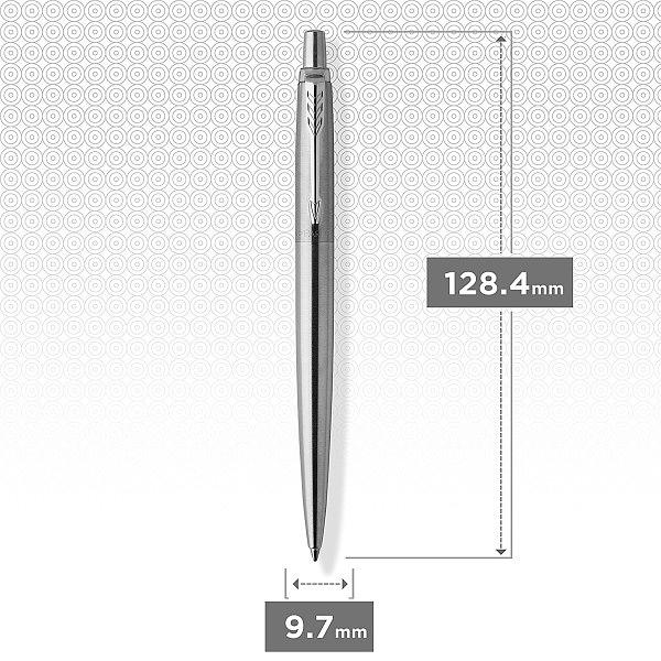 Набор ручек Parker Jotter Core KB61 (CW2093256) Stainless Steel CT подар.кор. ручка шариковая/карандаш механический 0.5 фото 3