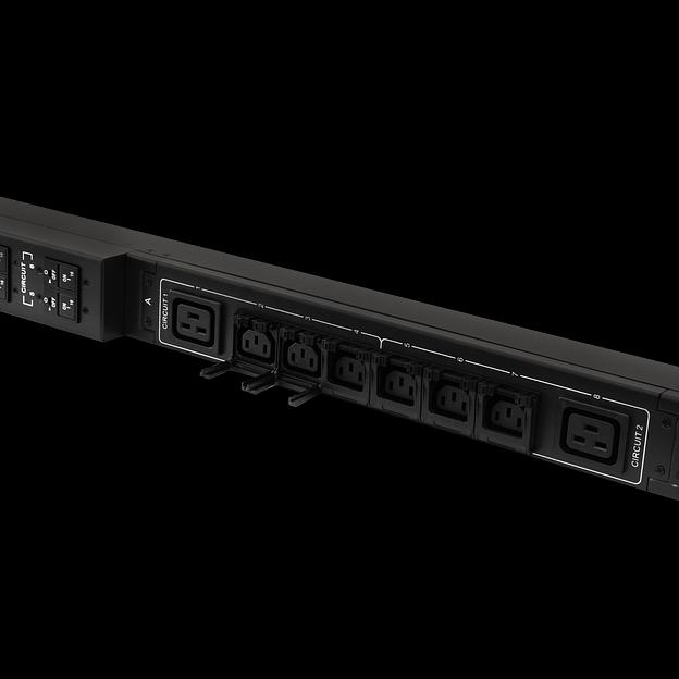 Блок розеток с функциями измерения каждой розетки серия PRO, 21xC13, 3xC19, вход IEC60309 3x16A (3P+N+PE) фото 9