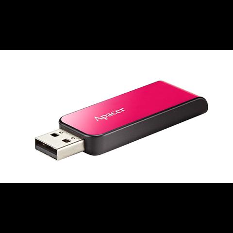 Флэш-накопитель Apacer AH334, AP64GAH334P-1, 64GB, USB 2.0, розовый фото 1