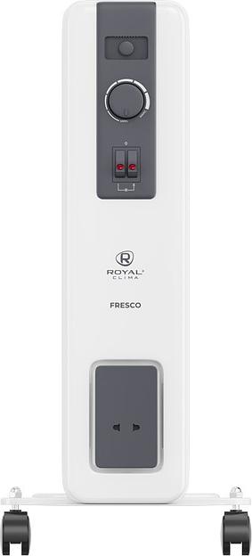 Радиатор масляный Royal Clima ROR-FR7-1500M 1500Вт белый/черный фото 2