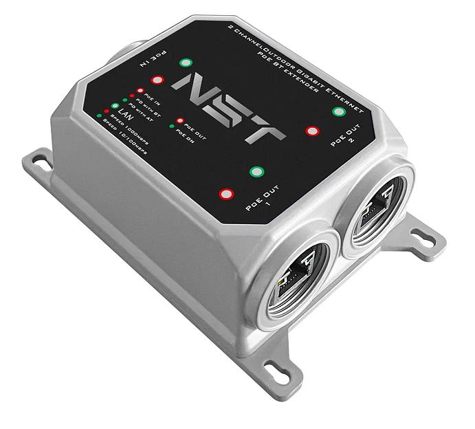 Уличный PoE удлинитель NST NS-EXSW-3GP/W фото 2