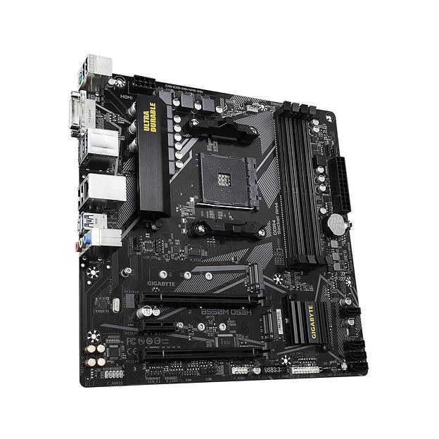 Материнская плата Gigabyte B550M DS3H фото 3