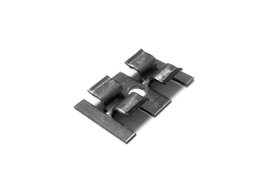 Металлическая клипса для террасной доски фото 1