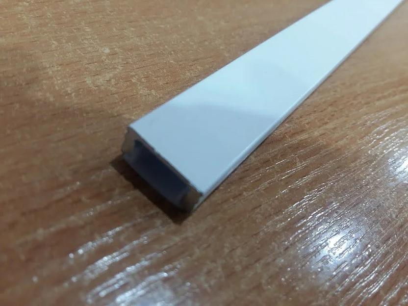 Алюминиевый профиль наружный 17х7 мм фото 2