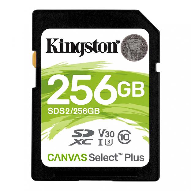 Флеш карта SDXC 256Gb Class10 Kingston SDS2/256GB Canvas Select Plus w/o adapter фото 1