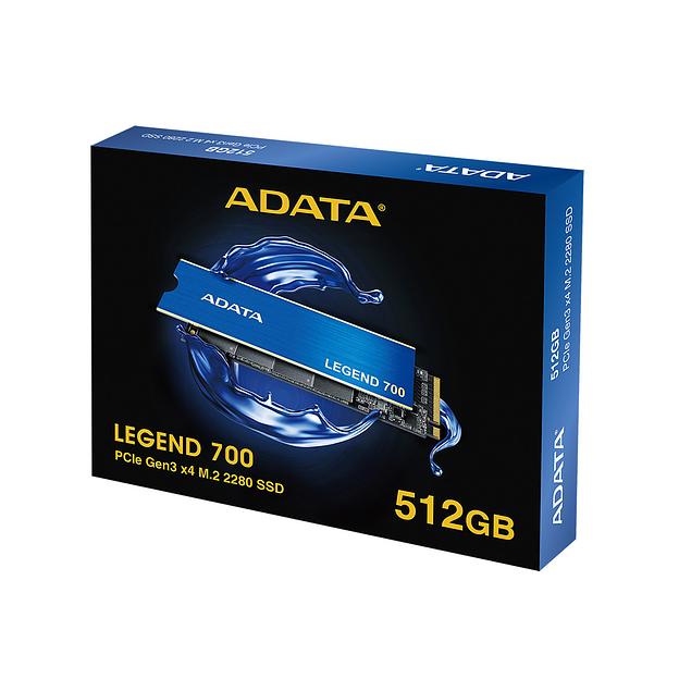 Твердотельный накопитель SSD ADATA Legend 700 ALEG-700-512GCS 512GB M.2 ALEG-700-512GCS фото 3